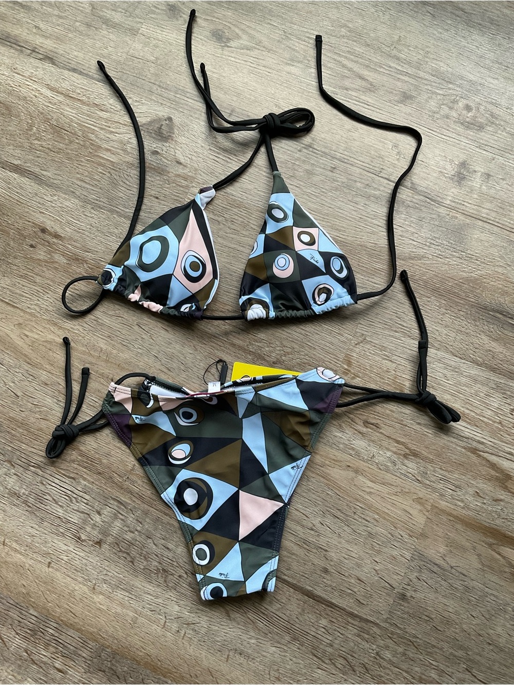 Emilio Pucci Geometric Print Bikini Set - Picture 3 of 3